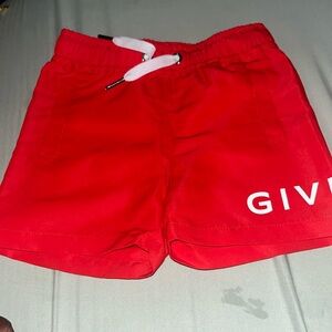 Baby Givenchy swim shorts